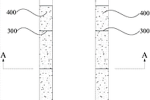 用于溶洞地質(zhì)的垂直接地極安裝結(jié)構(gòu)