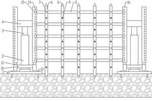 針對礦山地質(zhì)環(huán)境治理種草養(yǎng)護的防護裝置
