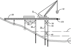 裸巖地質(zhì)的棧橋施工方法