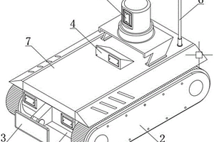 用于煤礦井下生命雷達(dá)探測(cè)機(jī)器人