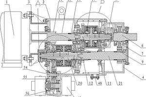 煤礦坑道勘探鉆機的液壓離合換擋變速箱