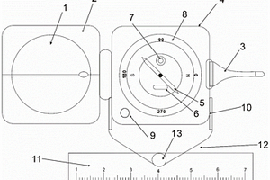 用于復(fù)雜巖層測(cè)量的地質(zhì)羅盤