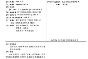 用于在井下器材和地面之間傳送或接收信息的方法和設(shè)備