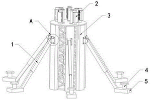 用于G通信基站安裝的擺臂