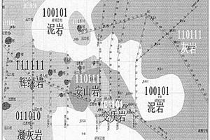 利用重磁電異常的組合特征識別火成巖巖性的方法