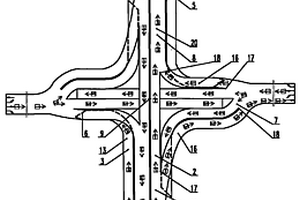 兩種右轉橋的十字路口全暢通十字形組合橋