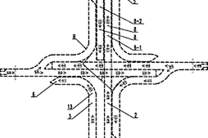 右行制長短形四個獨立“卜”字形分叉隧道的組合隧道