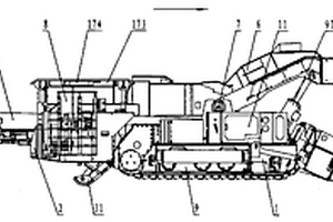 煤礦井下連續(xù)掘采機