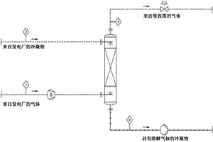 用于從富含H2S和CO2的氣體混合物諸如地熱不凝性氣體混合物中減少H2S和CO2的方法和系統(tǒng)