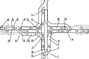 左行制“Y”字形分叉橋和分叉隧道的組合式交通設(shè)施