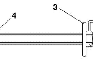 隧道TSP信號(hào)接收桿固定裝置