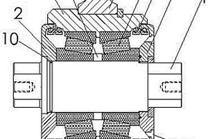 具有耐壓保壓功能的盾構(gòu)機(jī)的滾刀結(jié)構(gòu)