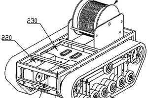 具有拉力監(jiān)測(cè)功能的履帶式無(wú)線遙控行走測(cè)井車