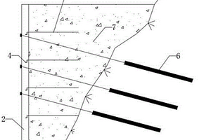 錨索-加筋土組合擋土構件及其施工方法