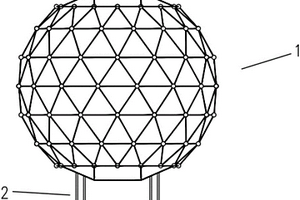 以膜鋼結(jié)構(gòu)為主體的球形建筑