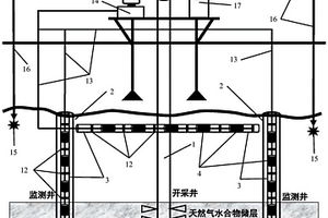 基于地井時(shí)頻電磁的天然氣水合物開采監(jiān)測(cè)系統(tǒng)及方法