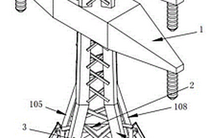 具有傾倒預(yù)警功能的電力鐵塔輔助支護(hù)裝置