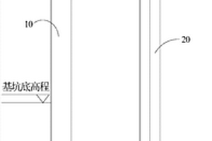 深基坑支擋的雙排樁復(fù)合結(jié)構(gòu)及其施工方法