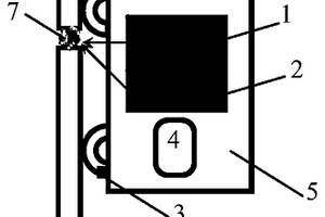 可提取紋理和顏色的煤礦立井罐道間距檢測(cè)裝置與方法