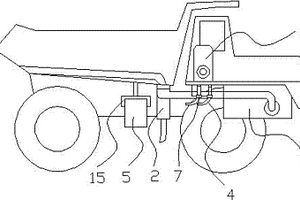 防自燃的礦山用重型汽車