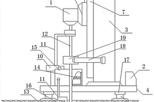 煤礦巷道底板小直徑錨索反循環(huán)鉆機(jī)及施工方法