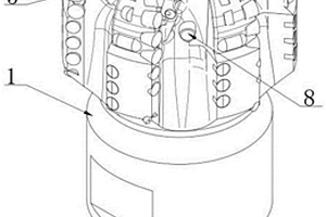 定向噴射冷卻PDC鉆頭