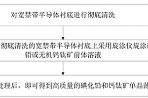 寬禁帶半導(dǎo)體襯底上旋涂單晶的生長(zhǎng)方法