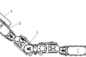 具有縱向三段式結(jié)構(gòu)的蛇形機(jī)器人
