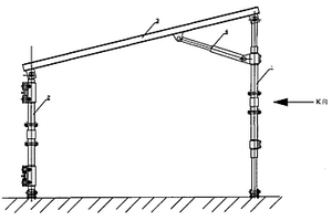 綜掘機(jī)臨時(shí)掩護(hù)支架