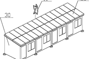 可移動(dòng)風(fēng)光互補(bǔ)建筑一體化發(fā)電系統(tǒng)