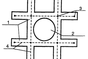 高摩阻大承載力井字形預(yù)制空心鋼筋混凝土樁