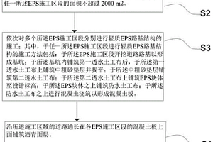 長距離道路輕質(zhì)EPS路基結(jié)構(gòu)的施工方法