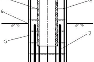 水泥桿錨桿基礎(chǔ)加固結(jié)構(gòu)