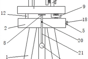 具有調(diào)平機構(gòu)的測繪支架
