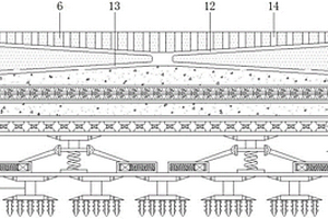 可提高承載力防水滲透的公路路基防沉降裝置
