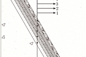 受損鈣華景觀護坡及壩體的修復(fù)結(jié)構(gòu)