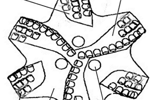 六刀翼超高機(jī)械強(qiáng)度的PDC鉆頭