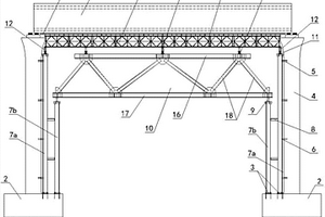 高橋墩大跨度現(xiàn)澆箱梁模板支撐架