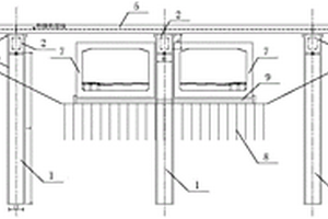 鐵路便橋下部結(jié)構(gòu)線外施工及蓋梁頂拉體系