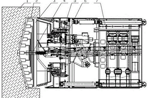 利用加壓風(fēng)破巖的掘進(jìn)機(jī)