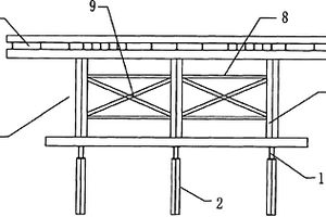 建筑施工用框架結(jié)構(gòu)