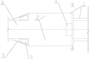 兼具會車道功能的隧洞洞口