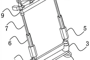 用于地表鉆機的施工升降支撐穩(wěn)固架