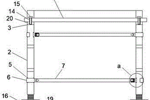 建筑維修施工用支架