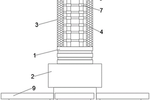 緩沖減震建筑基樁結構