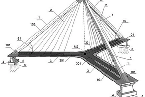 Y型主梁的大跨度橋梁結構