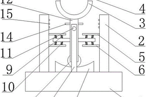 具備檢測(cè)地基傾斜程度的輸油管支架