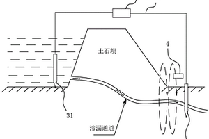 土石壩滲漏隱患探測(cè)定向處理系統(tǒng)和方法