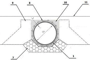 卡箍式管接頭連接的鋼波紋管成型涵洞施工方法