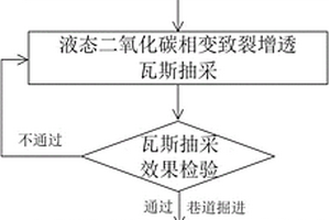 高瓦斯低滲煤層液態(tài)二氧化碳相變致裂石門揭煤方法